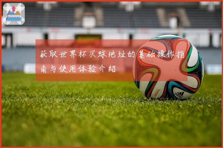 获取世界杯买球地址的基础操作指南与使用体验介绍