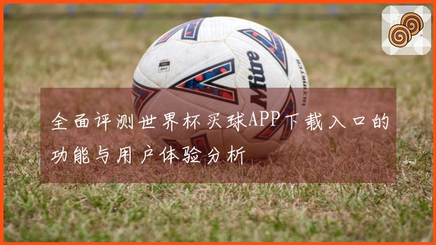 全面评测世界杯买球APP下载入口的功能与用户体验分析